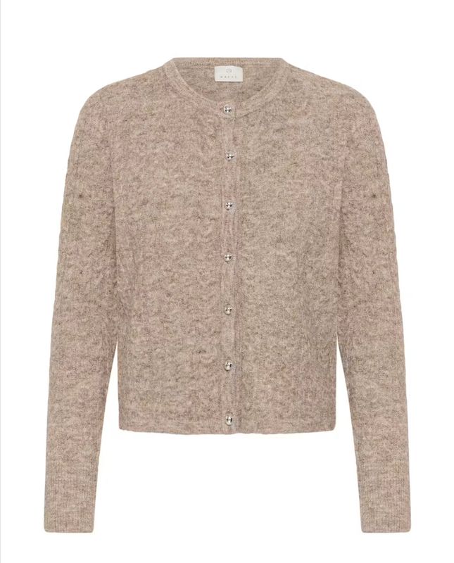 KAmelanie Cardigan beige Melange/natur