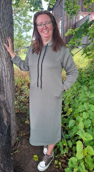 Hovedbilde Elma college kjole army/grønn