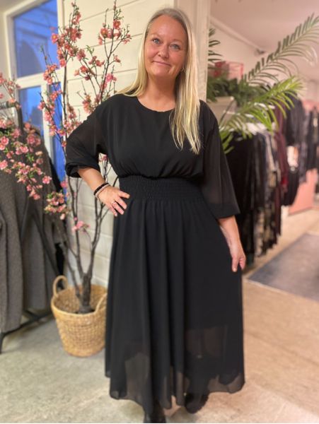 Hovedbilde Geneva kjole,svart