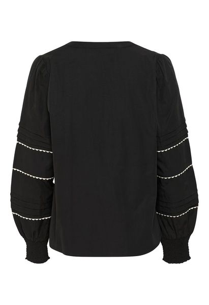 Hovedbilde KA April bluse, black deep