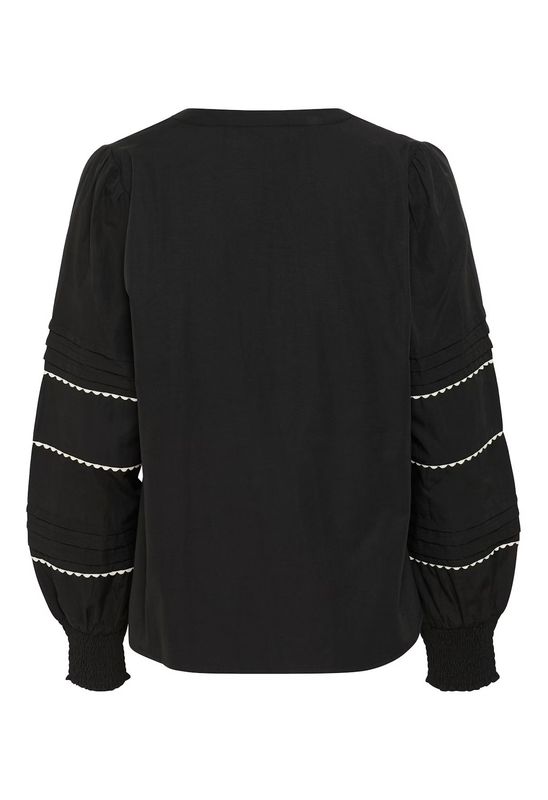 KA April bluse, black deep