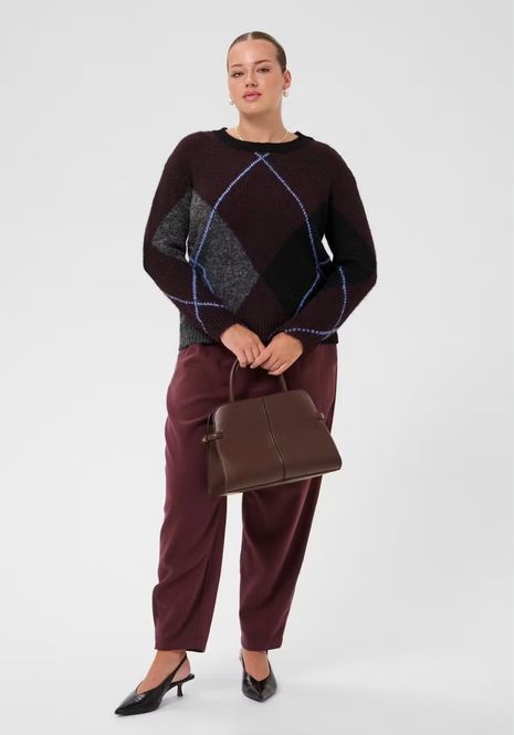 Hovedbilde KCkit Pullover Dark grey melange/Fudge