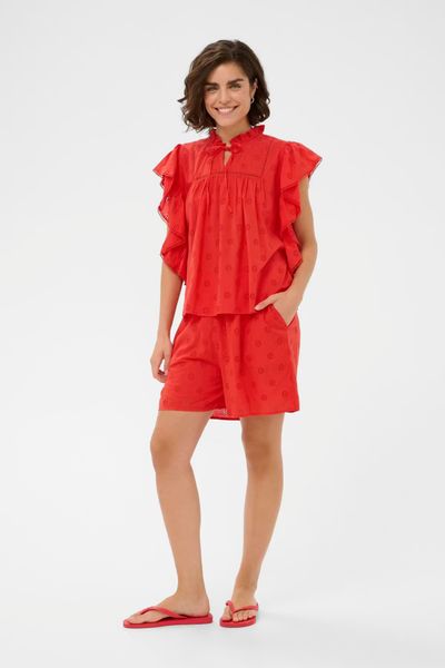 Hovedbilde KA Fiona bluse, Poppy Red
