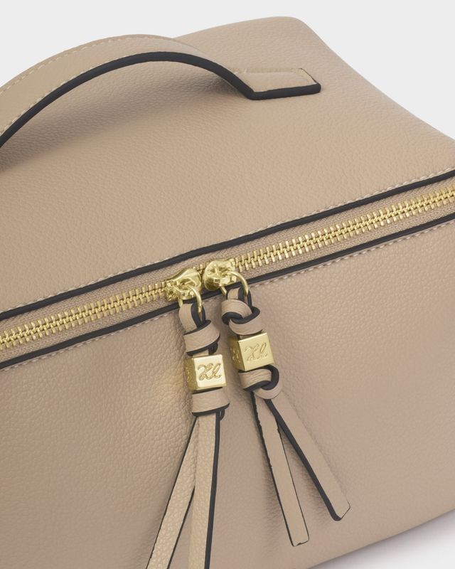 SOHO Make Up Bag, large, Large, light taupe