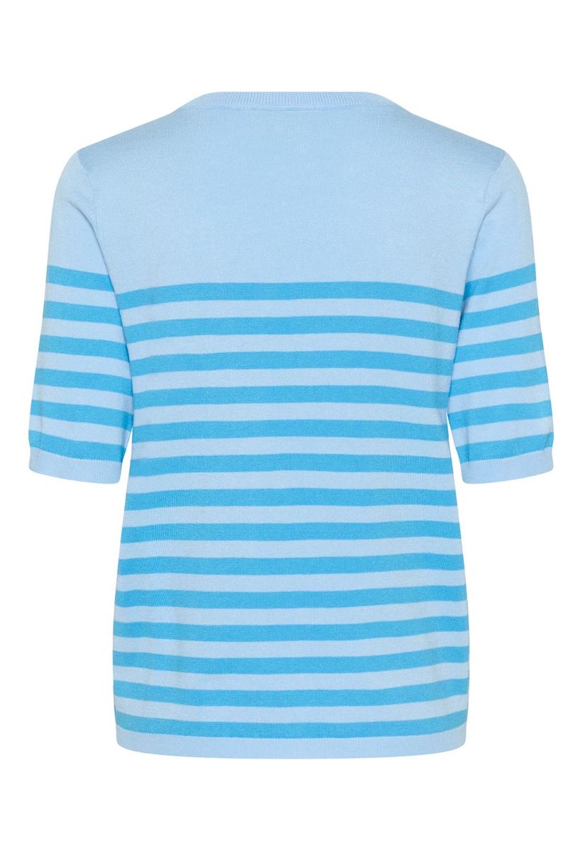 KA Lizza Pullover, Blue powder, stripete
