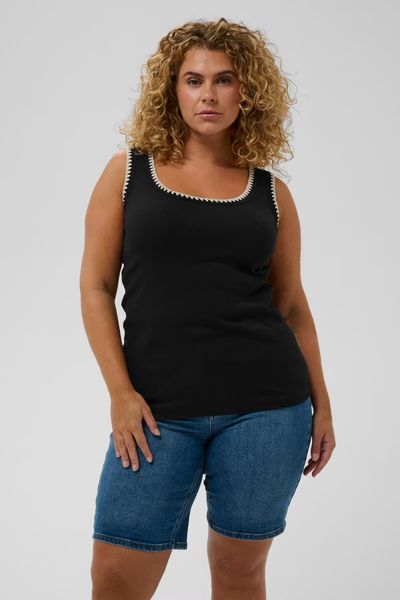 Hovedbilde KC Carina Tank topp, Black deep