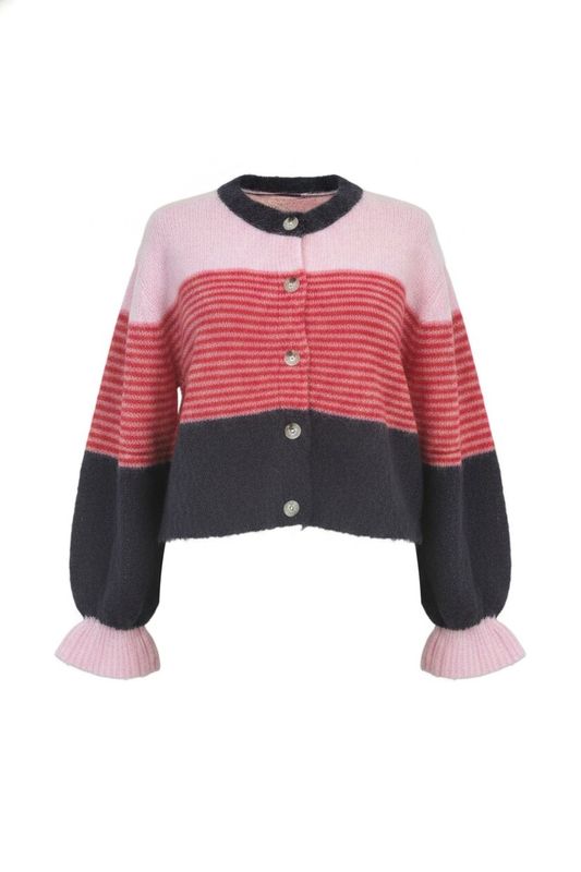 Imina Cardigan, Purple