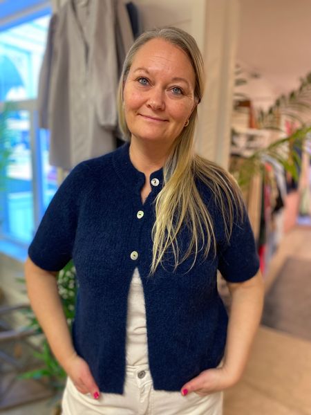 Hovedbilde Mohair Cardigan, marineblå