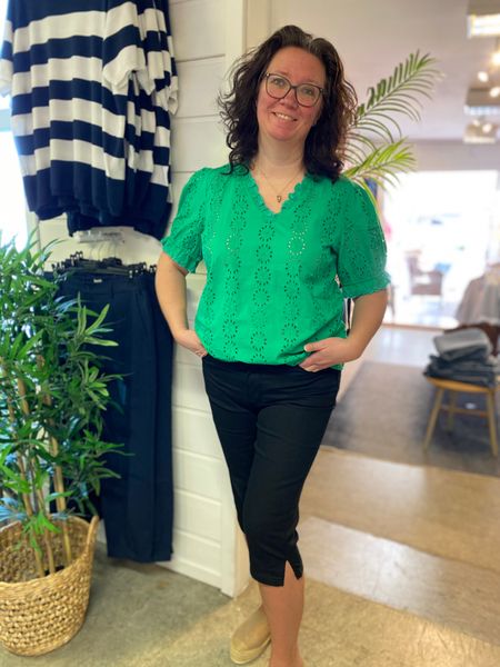 Hovedbilde KA Dona bluse, Bright Green