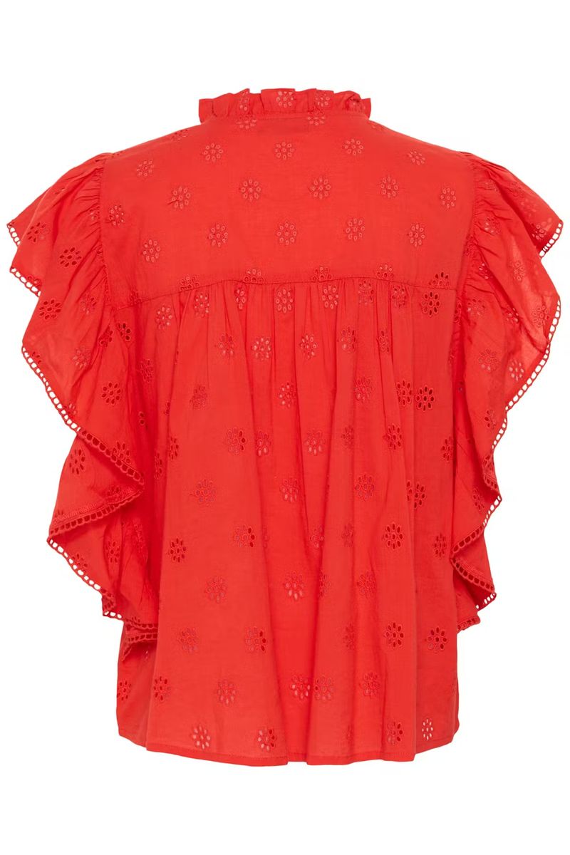 KA Fiona bluse, Poppy Red