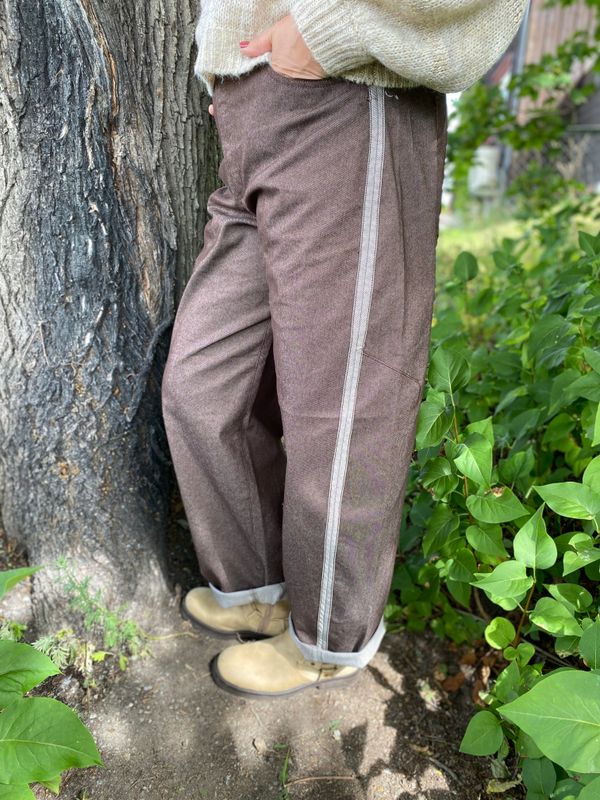 Shiloh SZ  Barrel Jeans, chocolate brown