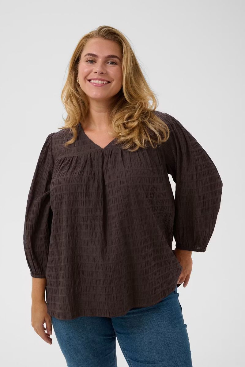 KC Maisie bluse, Coffee bean
