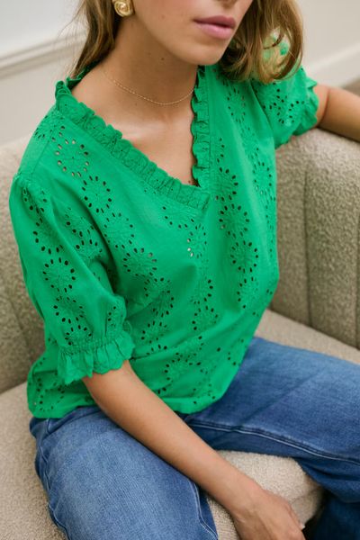 Hovedbilde KA Dona bluse, Bright Green