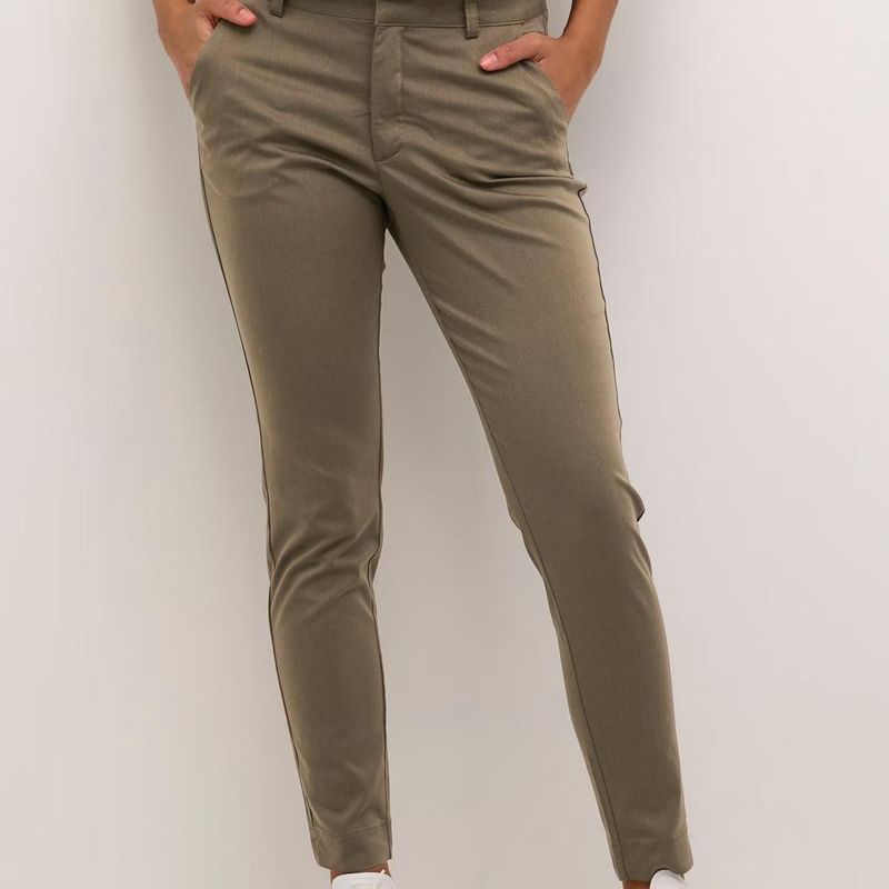 KA Lea 7/8 Chino Pant, Major Brown