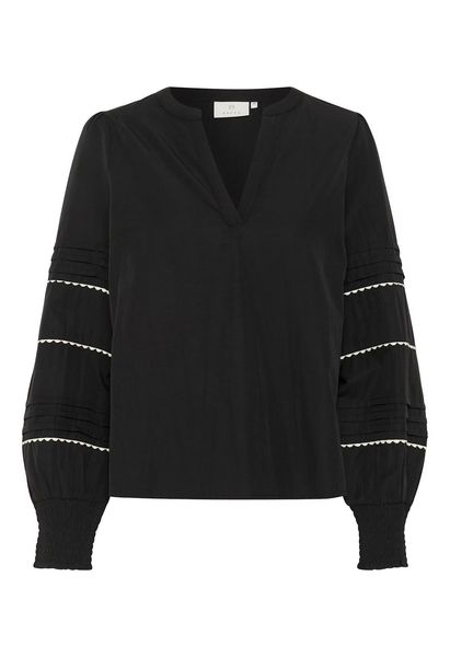 Hovedbilde KA April bluse, black deep