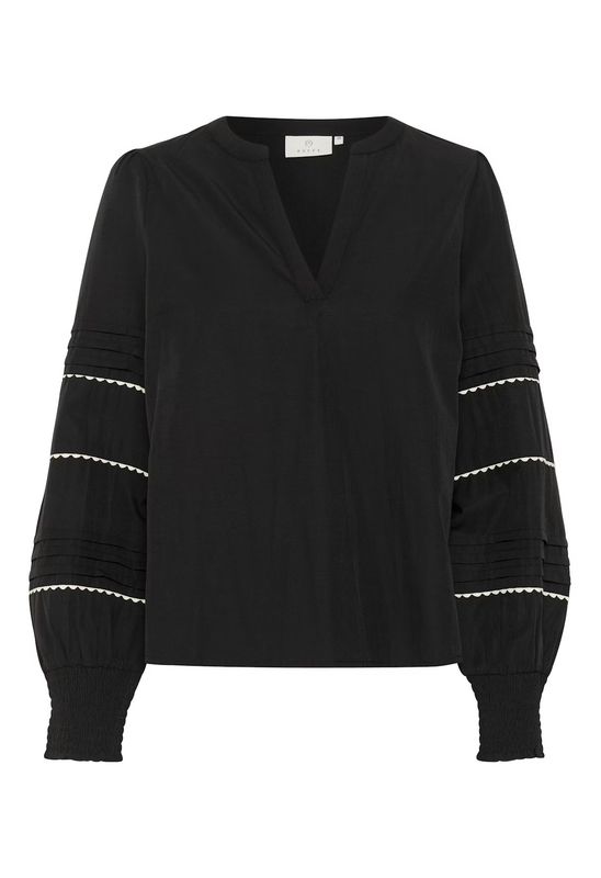 KA April bluse, black deep