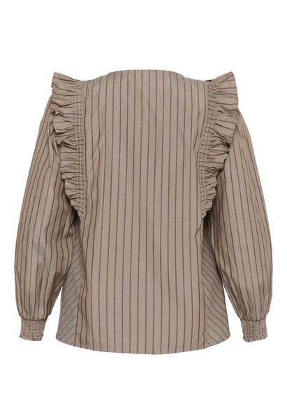 Hovedbilde KC Jerria bluse, morel/black coffee