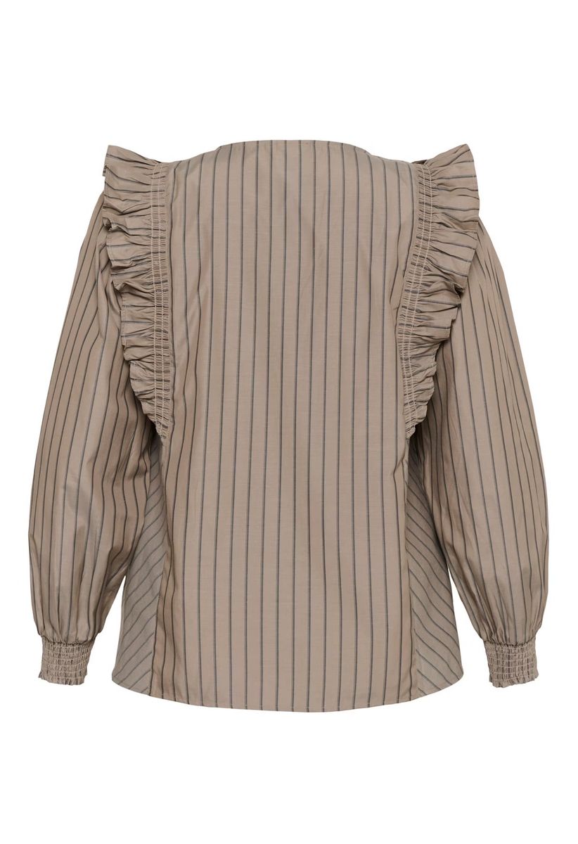 KC Jerria bluse, morel/black coffee
