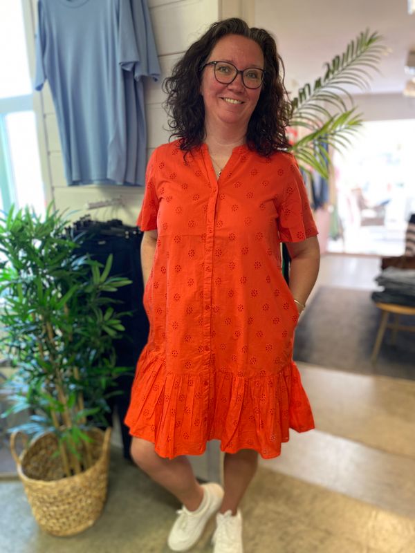 KA Fiona kjole, Poppy Red