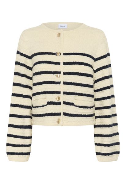 Hovedbilde Olena SZ Cardigan, beige/marine