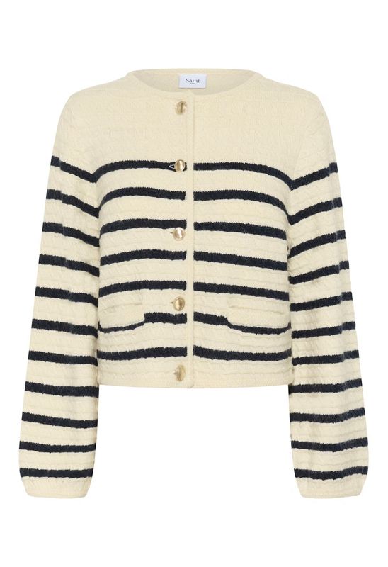 Olena SZ Cardigan, beige/marine