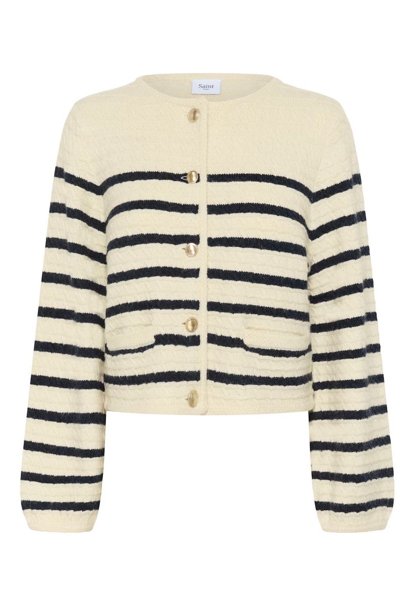 Olena SZ Cardigan, beige/marine