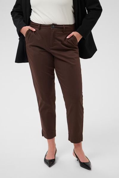Hovedbilde KC Leana Chinos 7/8 Pants, Coffee bean