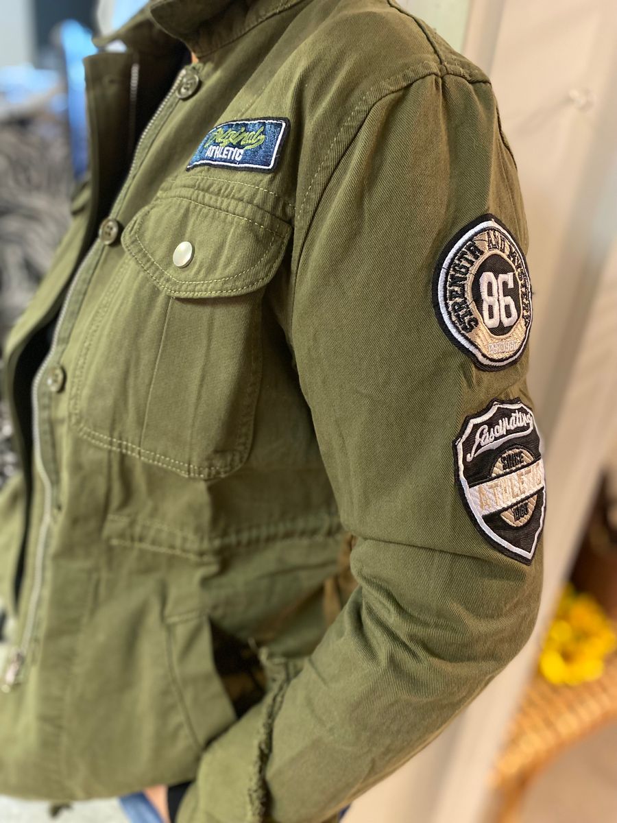 Army Jakke, militær grønn
